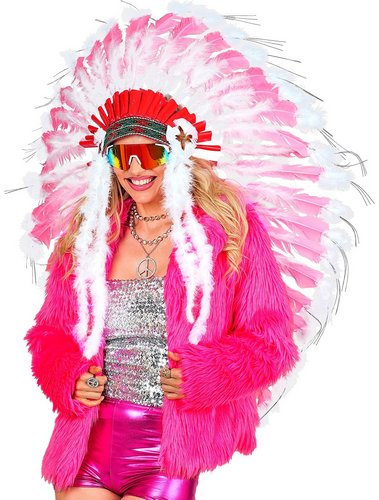 Kurze Plüschjacke Damen – 80er Fake Fur