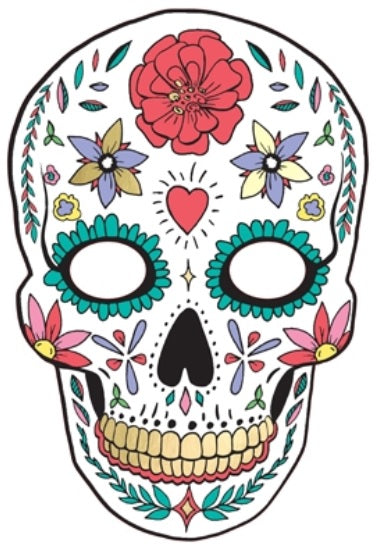 Mexikanischer Totenkopf – Dia de los Muertos