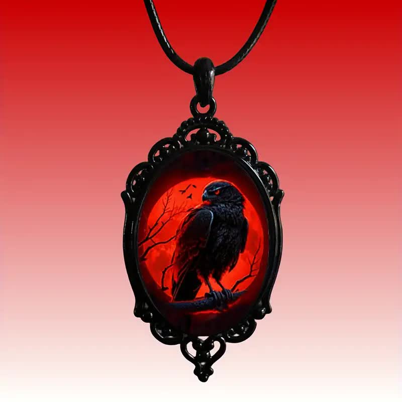 Krähen Halskette – Gothic Schmuck