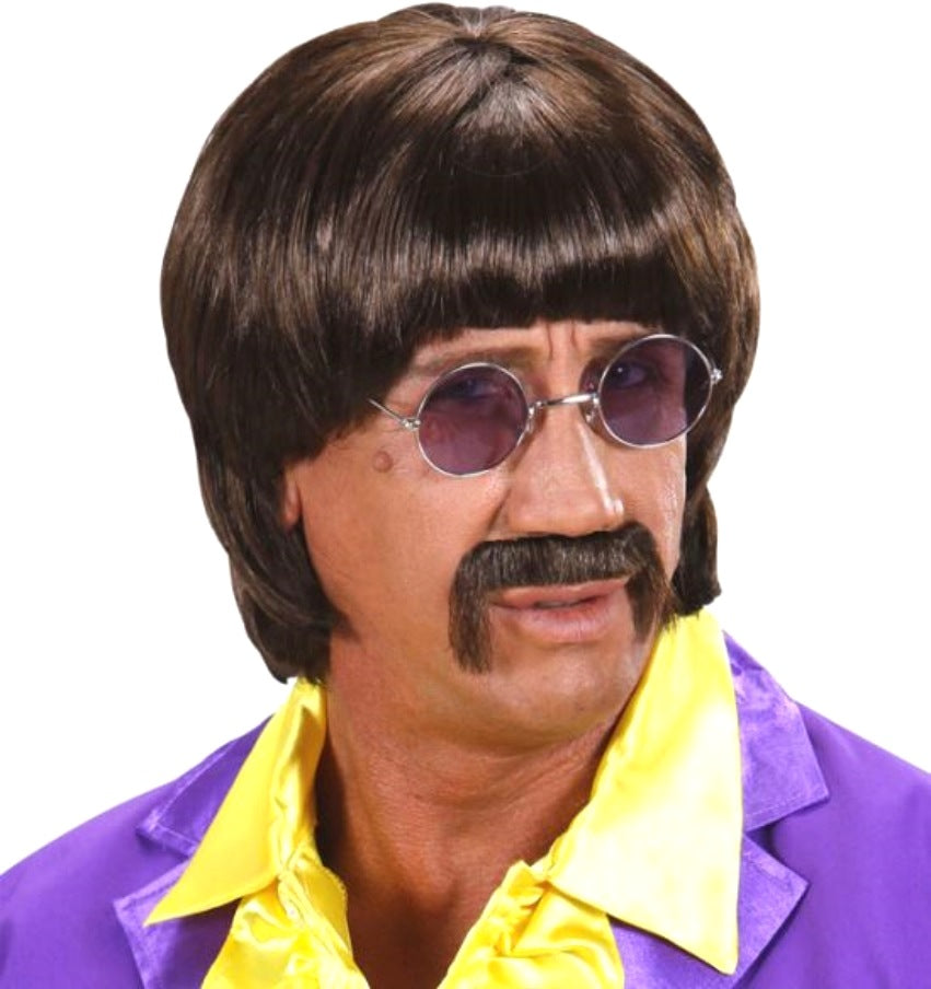 Beatles Perücke mit Lennon Brille