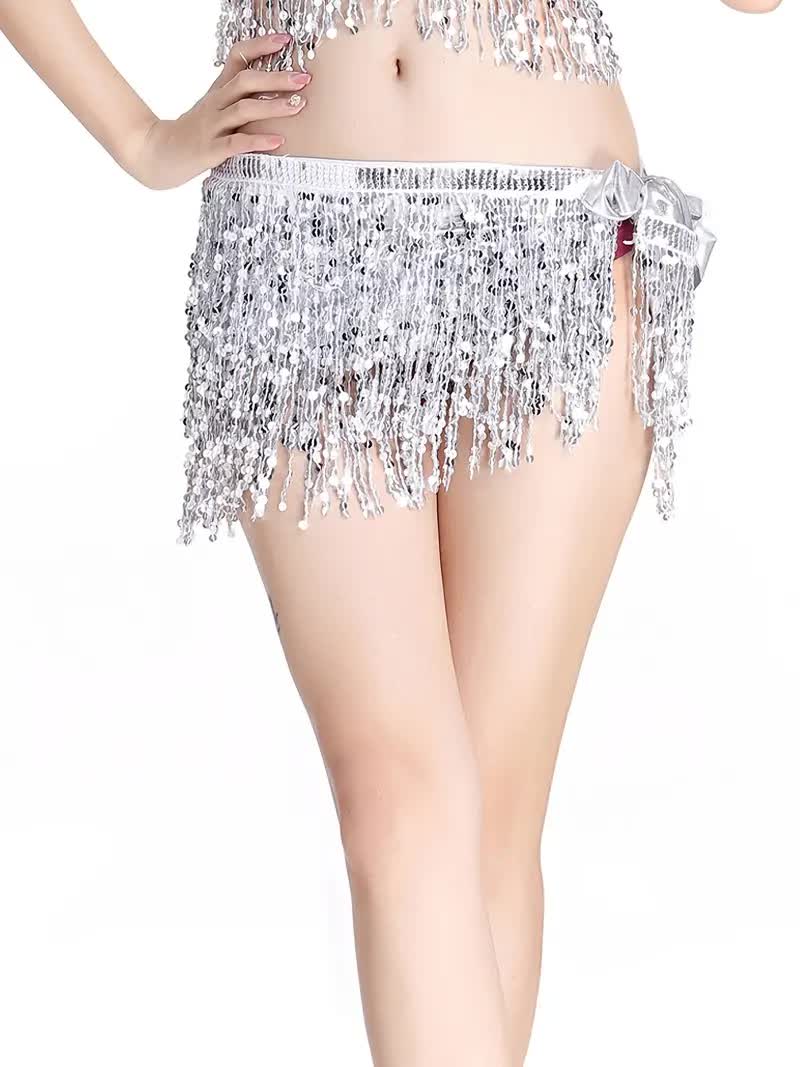 Pailletten Hüfttuch – Festival Dance Skirt
