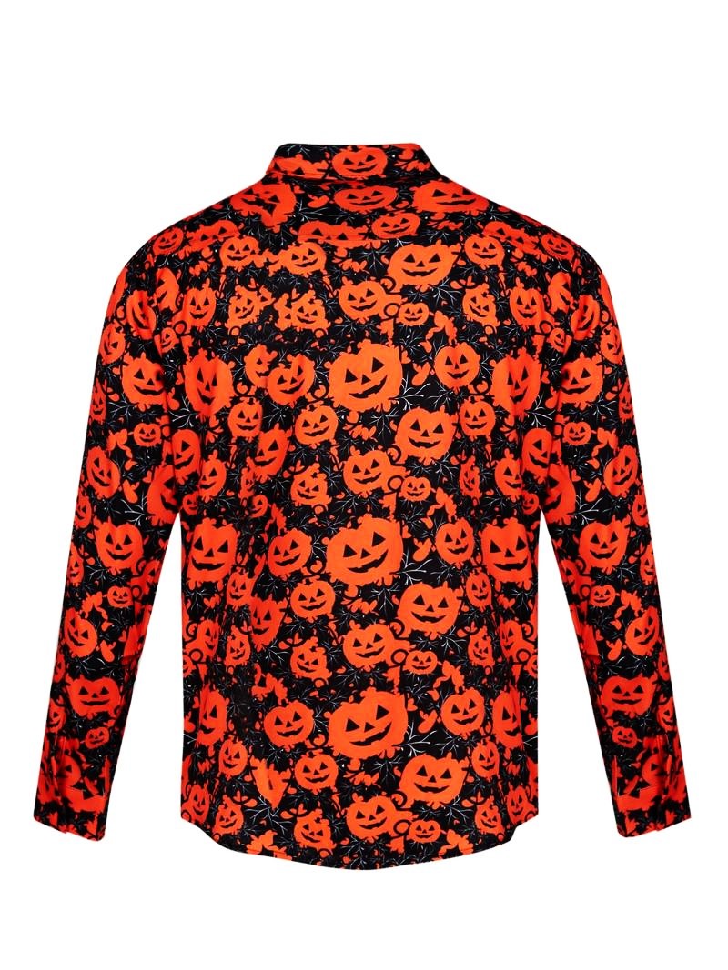 Kürbis-Hemd Halloween