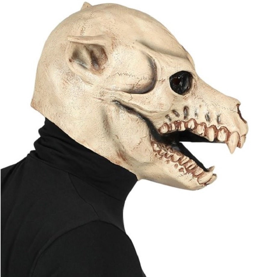 Werwolf Totenschädel Maske – Untoter Saurier