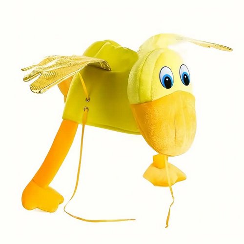 Ente mit beweglichen Flügeln – Badeenten Mütze