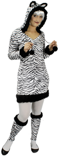 Zebra Kostüm für Erwachsene – Safari Kostüm