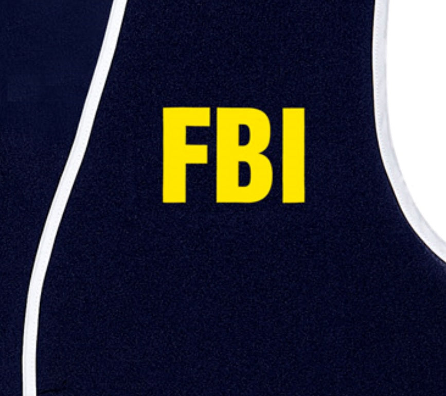 FBI Weste mit Mütze – Agent Kostüm