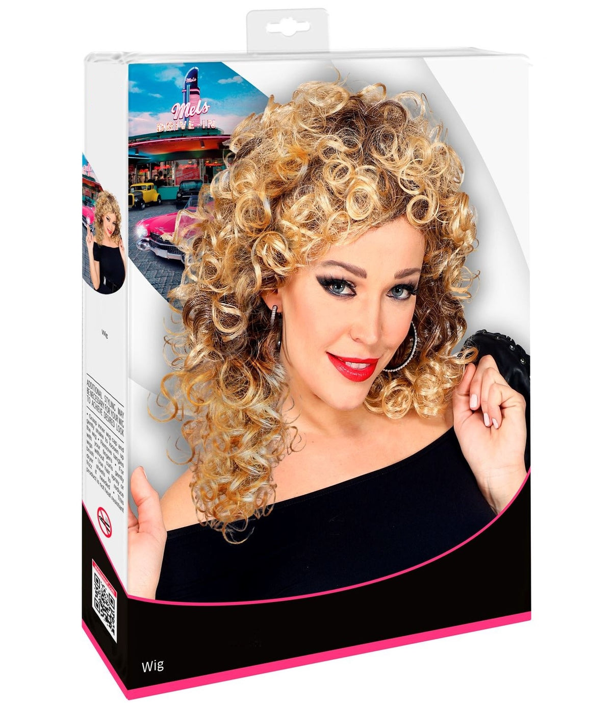 Sandy Perücke – Grease 50er Jahre