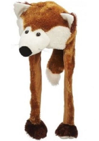 Fuchs Mütze – Plüsch Tiermütze