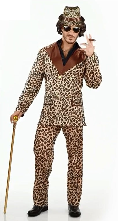 Leoparden Anzug – Mafia Boss Hustler