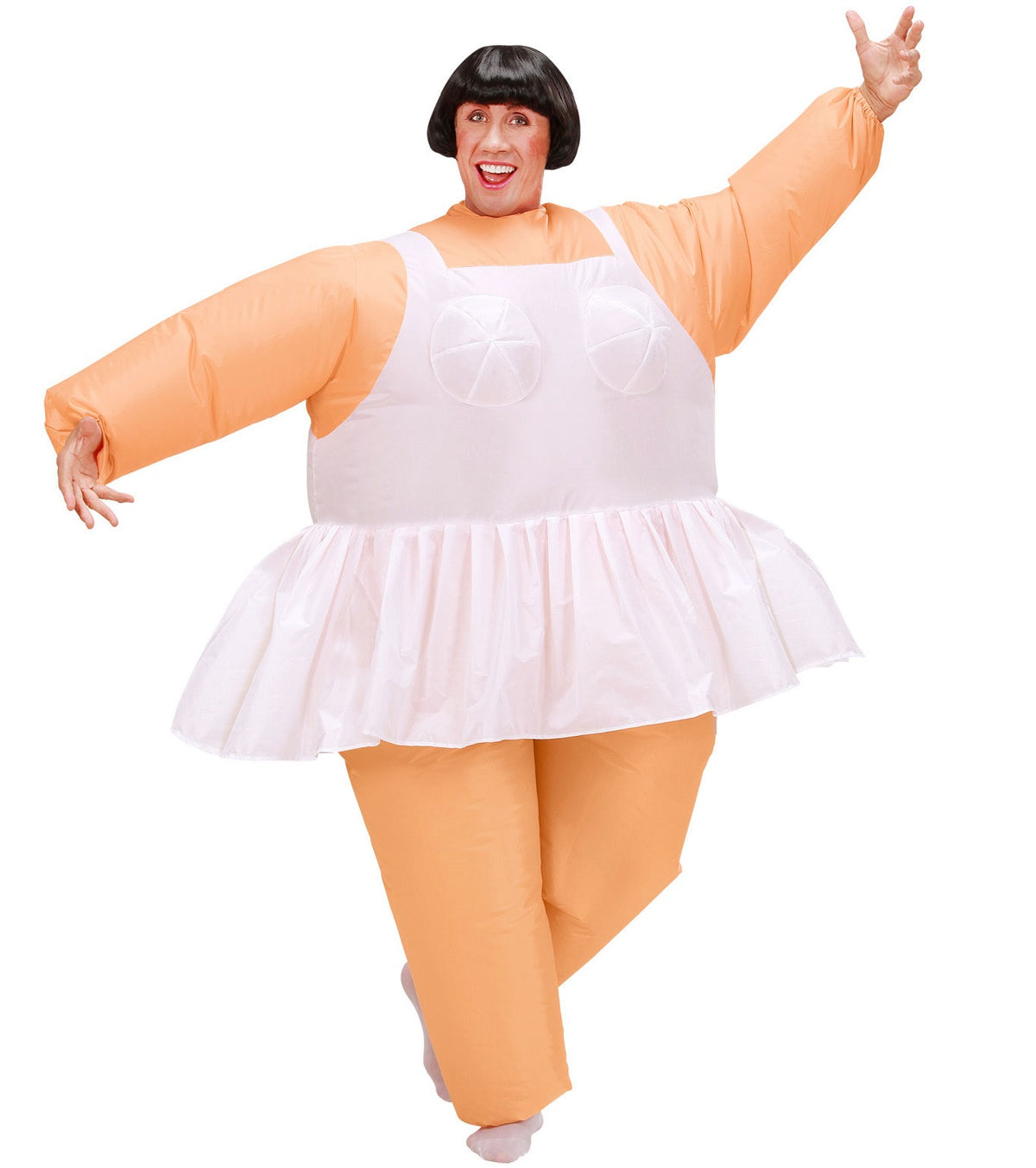 Ballerina Kostüm aufblasbar mit Tutu