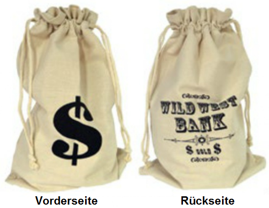 Geldsack Dollar – Panzerknacker Sack