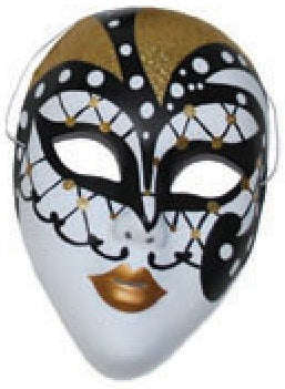 Venezianische Maske – Venedig Augenmaske