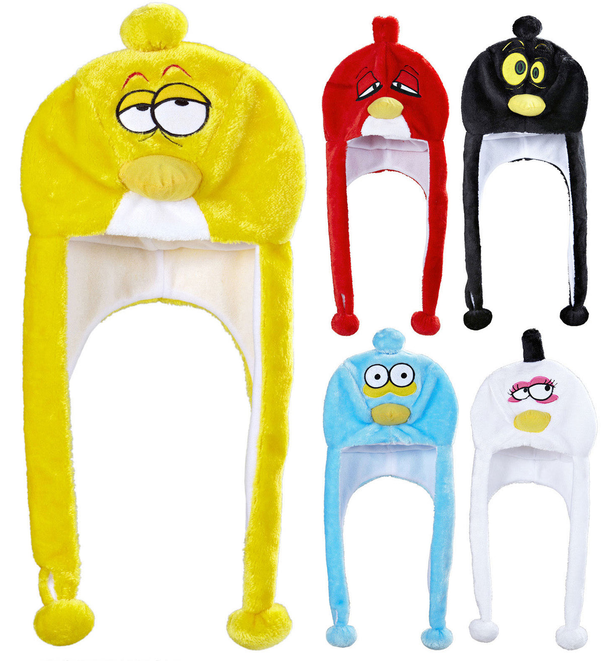 Angry Birds Mütze – Vogel Plüschmütze